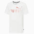 T-shirt bianca da bambina con logo sul petto Puma Essentials+ Logo, Abbigliamento Sport, SKU a752000025, Immagine 0